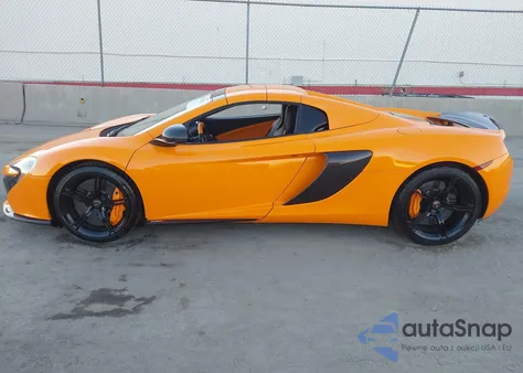 2016 Mclaren 650S z USA, uszkodzony, nr VIN SBM11FAA5GW006189